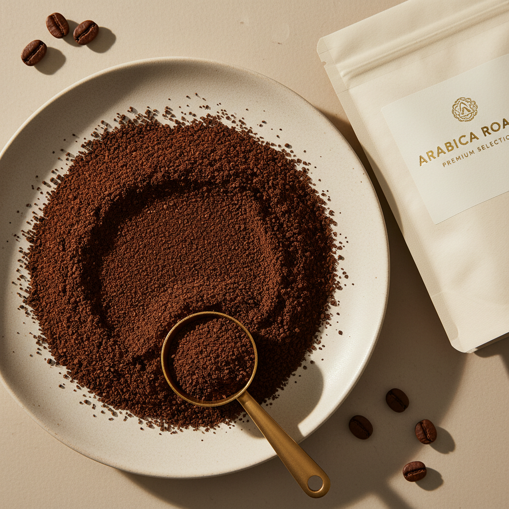 Florelas Coffee Happy Belly Light French Roast – Low Acidity, Whole Bean or Ground, 12oz